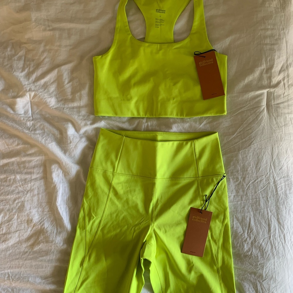 BRAND NEW - girlfriend collection neon set - size Medium